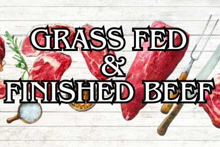 Grass Fed & Finished Beef - Shop Now